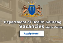 Department of Health Vacancies Gauteng